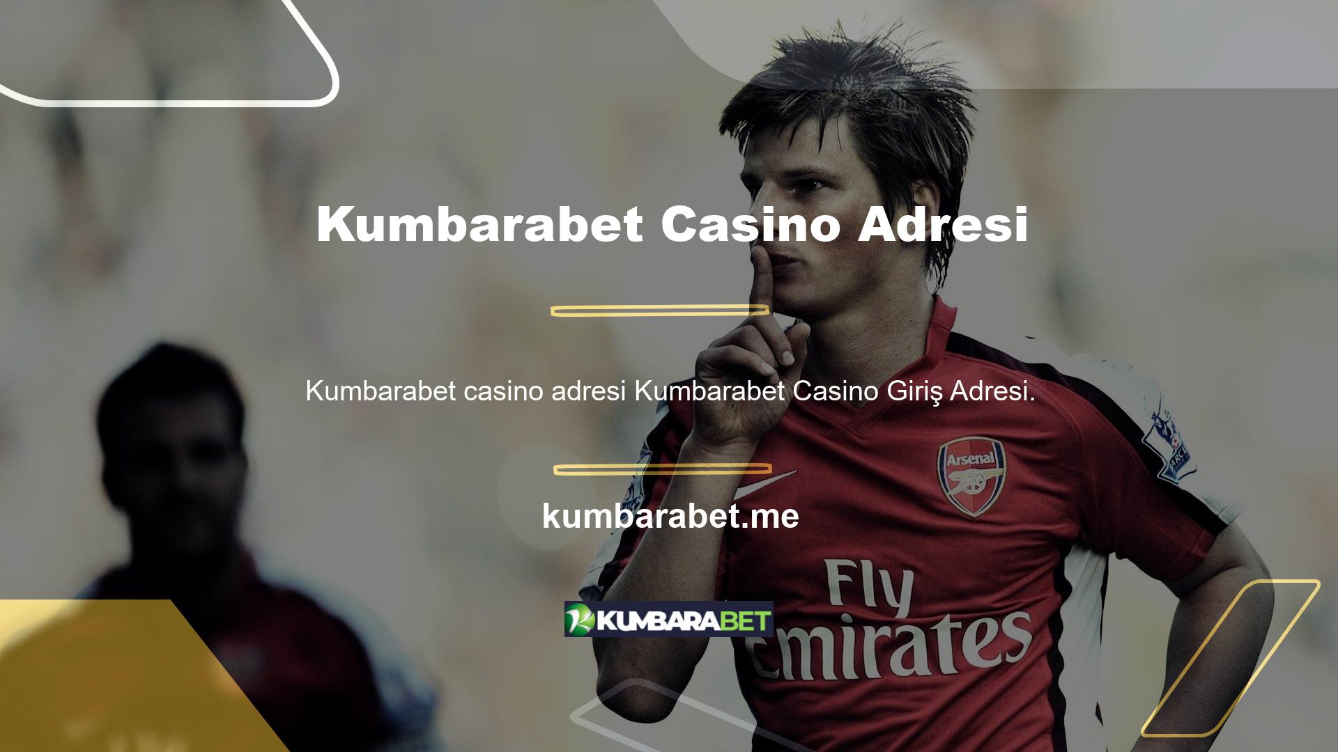 Yüksek seviyeli spor bahisleri ve canlı bahis hizmetlerini birleştiren Kumbarabet Casino üyesi olduğunuzda, dünyanın en iyi oyun sağlayıcıları tarafından oluşturulan çok çeşitli oyunlar görebilirsiniz